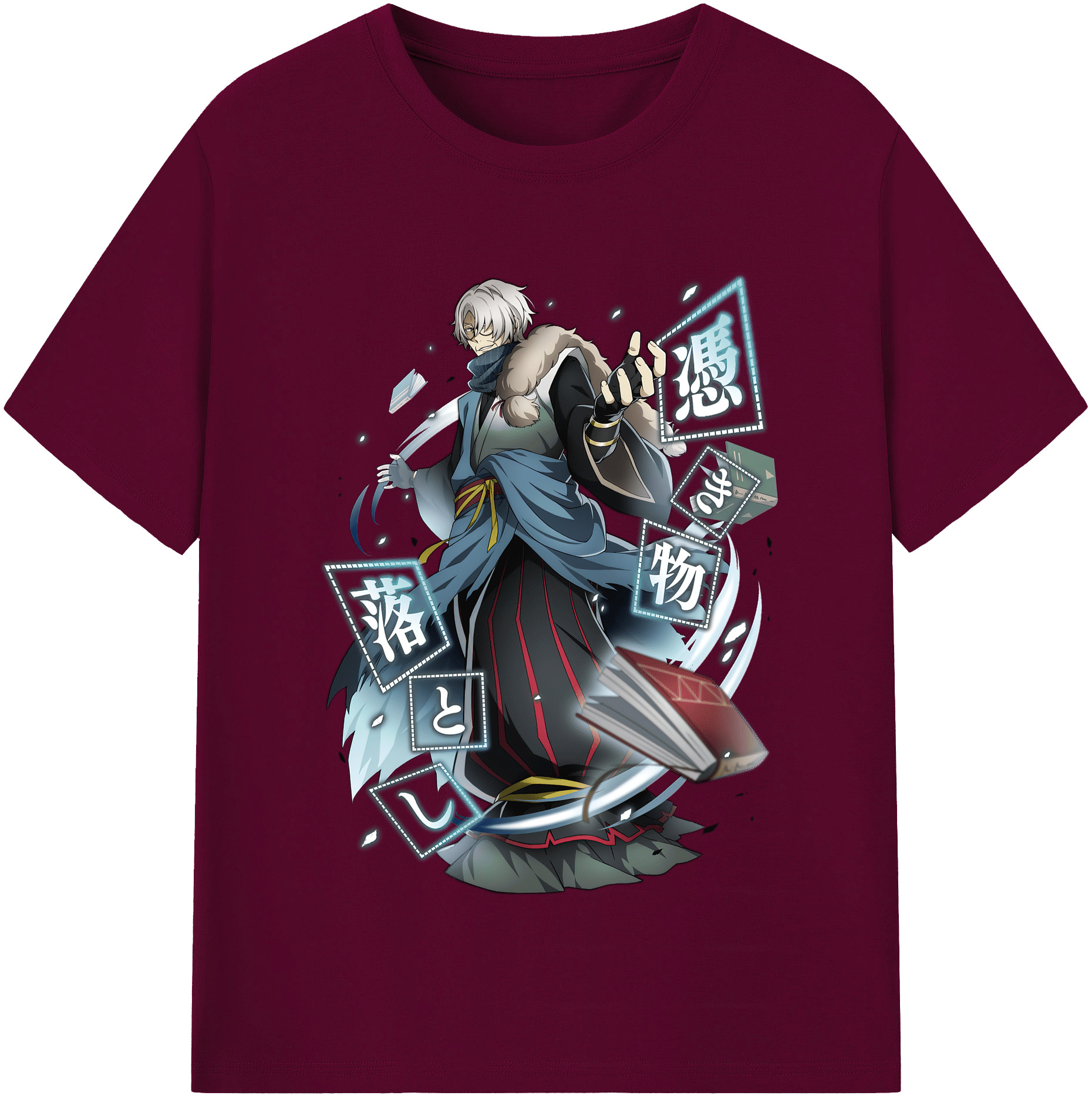 （画像用） 文豪ストレイドッグス Bungo Stray Dogs レディースカジュアルプリントTシャツ（綿100％）